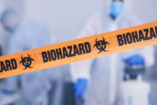 Professional Biohazard technician working in Howey-in-the-Hills, FL